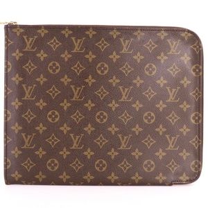 Louis Vuitton Poche Documents Portfolio in Monogram Canvas